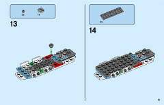 LEGO 31113 instructions page 9 – build guide