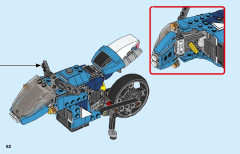 LEGO 31114 instructions page 62 – build guide