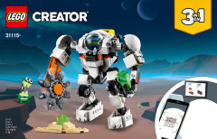 LEGO 31115 instructions page 1 – build guide