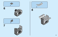 LEGO 31115 instructions page 11 – build guide