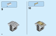 LEGO 31115 instructions page 12 – build guide