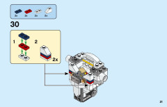 LEGO 31115 instructions page 21 – build guide