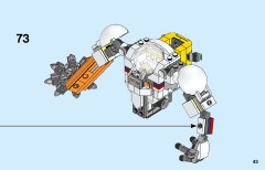 LEGO 31115 instructions page 43 – build guide