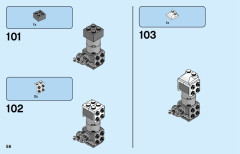 LEGO 31115 instructions page 56 – build guide