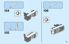 LEGO 31115 instructions page 57 – build guide