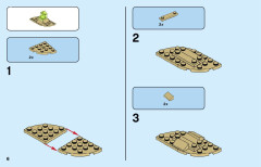LEGO 31115 instructions page 6 – build guide