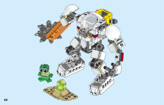 LEGO 31115 instructions page 62 – build guide