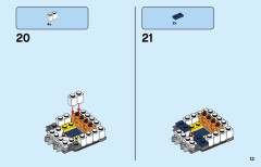 LEGO 31115 instructions page 13 – build guide