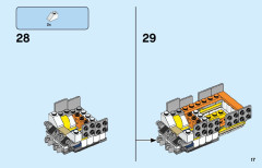 LEGO 31115 instructions page 17 – build guide