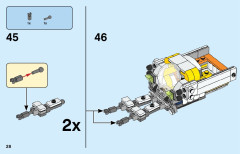 LEGO 31115 instructions page 28 – build guide