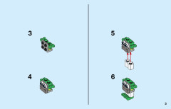 LEGO 31115 instructions page 3 – build guide