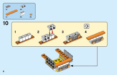 LEGO 31115 instructions page 8 – build guide