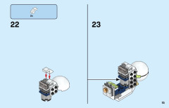 LEGO 31115 instructions page 15 – build guide