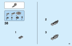 LEGO 31115 instructions page 23 – build guide