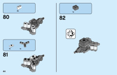 LEGO 31115 instructions page 44 – build guide