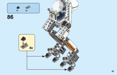 LEGO 31115 instructions page 47 – build guide
