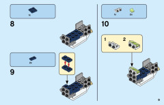 LEGO 31115 instructions page 9 – build guide