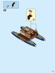 LEGO 31116 instructions page 23 – build guide
