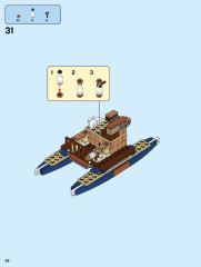 LEGO 31116 instructions page 28 – build guide