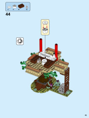 LEGO 31116 instructions page 43 – build guide