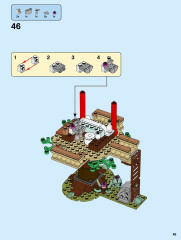 LEGO 31116 instructions page 45 – build guide
