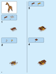 LEGO 31116 instructions page 6 – build guide