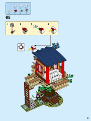 LEGO 31116 instructions page 65 – build guide