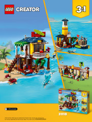 LEGO 31116 instructions page 68 – build guide