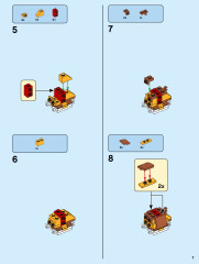 LEGO 31116 instructions page 7 – build guide
