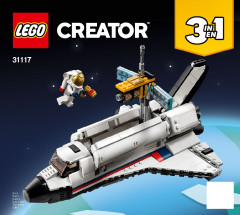 LEGO 31117 instructions page 1 – build guide