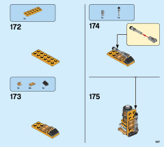 LEGO 31117 instructions page 107 – build guide