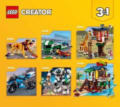 LEGO 31117 instructions page 113 – build guide