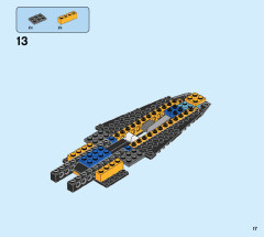 LEGO 31117 instructions page 17 – build guide
