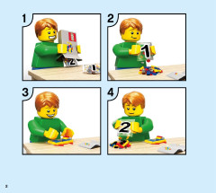 LEGO 31117 instructions page 2 – build guide