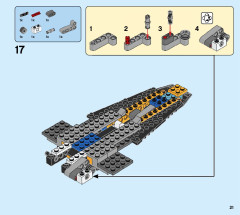 LEGO 31117 instructions page 21 – build guide