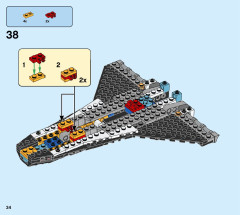 LEGO 31117 instructions page 34 – build guide