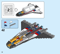 LEGO 31117 instructions page 38 – build guide