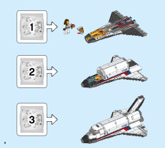 LEGO 31117 instructions page 4 – build guide
