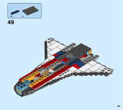 LEGO 31117 instructions page 45 – build guide
