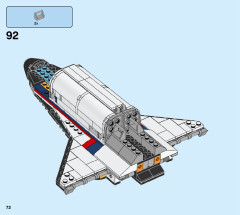 LEGO 31117 instructions page 72 – build guide