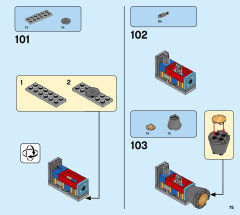 LEGO 31117 instructions page 75 – build guide