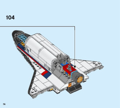 LEGO 31117 instructions page 76 – build guide