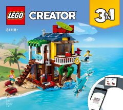 LEGO 31118 instructions page 1 – build guide