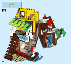 LEGO 31118 instructions page 100 – build guide
