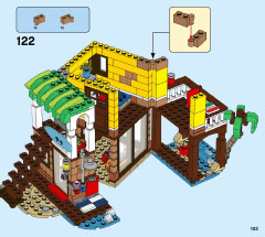 LEGO 31118 instructions page 103 – build guide