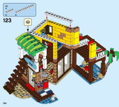 LEGO 31118 instructions page 104 – build guide