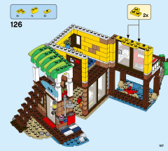 LEGO 31118 instructions page 107 – build guide