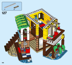 LEGO 31118 instructions page 108 – build guide