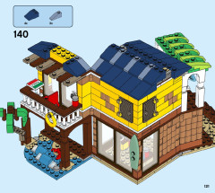 LEGO 31118 instructions page 121 – build guide