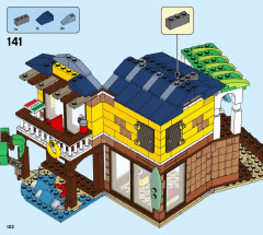 LEGO 31118 instructions page 122 – build guide